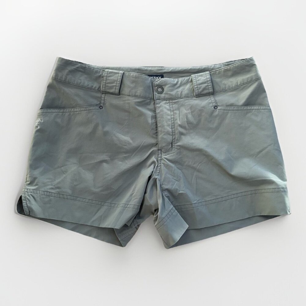 Arc'teryx Shorts Womens Sz 8 Outdoor Hiking Nature Trail Lightweight Sporty Gorp